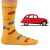 Socken im Design "2CV"